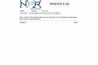 Informan strnka projektu Dokom FAQ